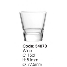 Pahar Oxford 15,5 cl