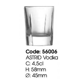 Pahar Astrid 4.5 cl