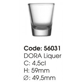 Pahar Traditional Dora 4.5 cl